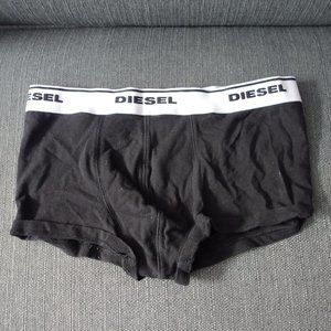 Diesel Black with White Band Boxer Briefs Size M